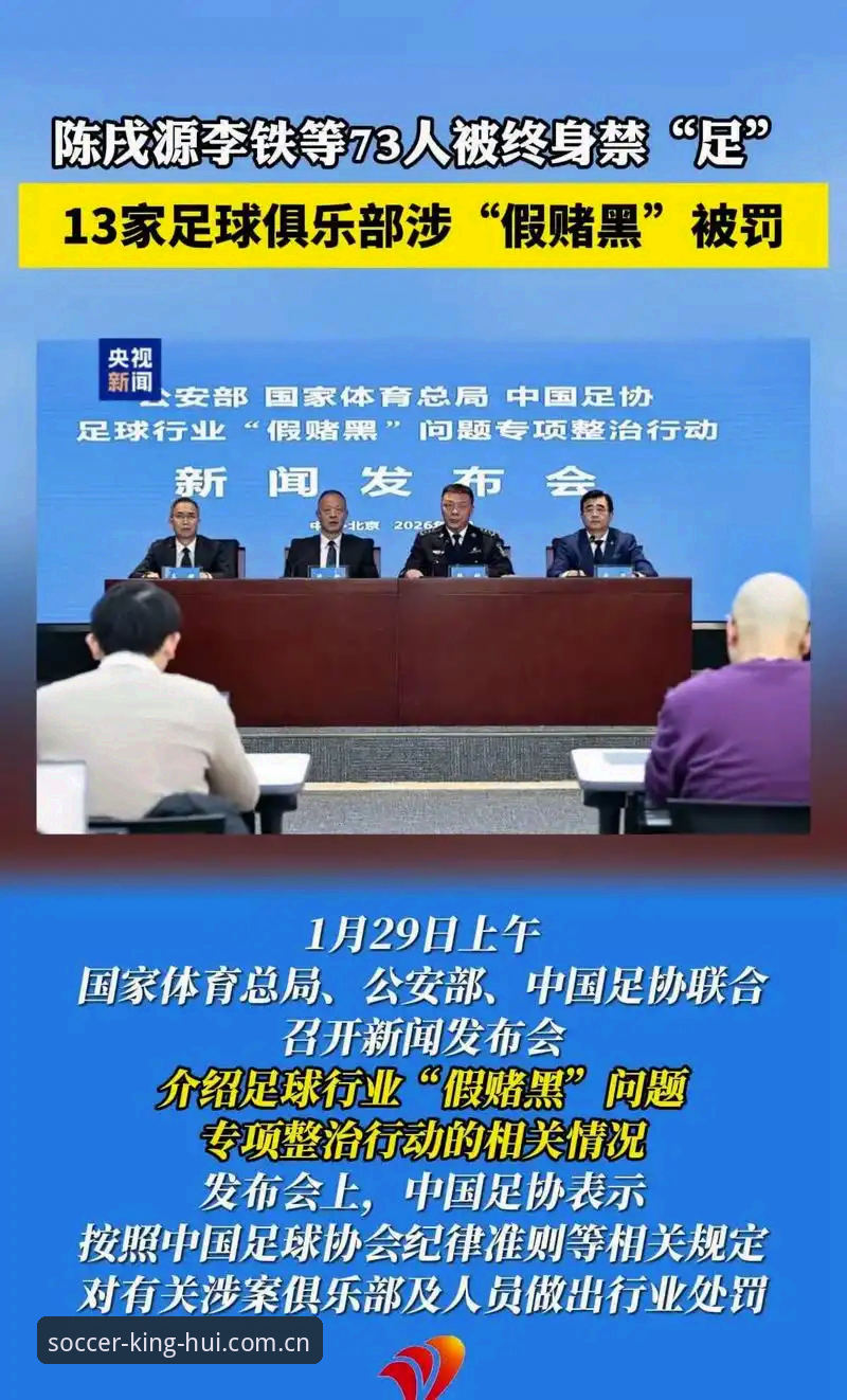 球王会登录安全吗 中国足协第三批禁足名单深度评测:65人受罚背后的足球反腐风暴